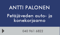 ANTTI PALONEN / Petäjäveden auto- ja konekorjaamo logo